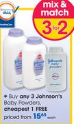 Johnson's Baby Powders-Each