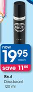 Brut Deodorant-120ml
