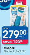 Scholl Electronic Foot File