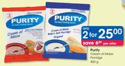 Purity Cream Of Maize Porridge-2 x 400g