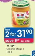 Hipp Organic Stage1-2x125g