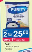 Purity Cream Of Maize Porridge-For 2