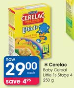Cerelac Baby Cereal Little 1s Stage 4-250g Each