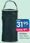 Clicks Basic Black Bottle Holder