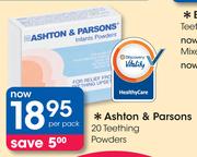 Ashton & Parsons 20 Teething Powders-Per Pack