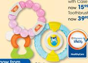 Clicks Hard & Soft Water-Filled Teethers-Each