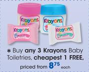Krayons Baby Toiletries-Each