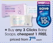 Clicks Baby Soaps-Each