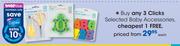 Clicks Selected Baby Accessories-Each