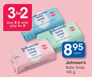 Johnson's Baby Soap-100g Each