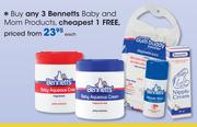 Bennetts Baby And Mom Products-Each