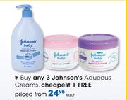 Johnson's Aqueous Creams-Each