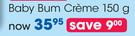 Bennetts Baby Bum Cream-150g