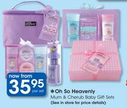Oh So Heavenly Mum & Cherub Baby Gift Sets-Per Set