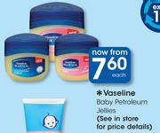 Vaseline Baby Petroleum Jellies-Each