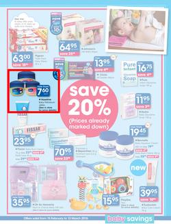 Clicks : Baby Savings (15 Feb - 13 Mar 2016), page 7