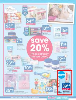 Clicks : Baby Savings (15 Feb - 13 Mar 2016), page 7