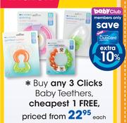 Clicks Baby Teethers-Each