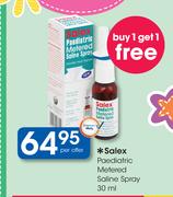 Salex Paediatric Metered Saline Spray-30ml