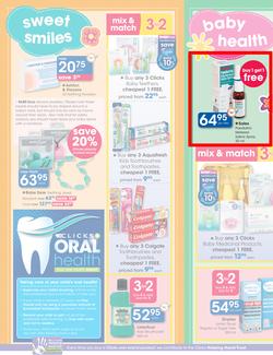 Clicks : Baby Savings (15 Feb - 13 Mar 2016), page 8