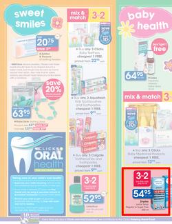 Clicks : Baby Savings (15 Feb - 13 Mar 2016), page 8