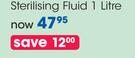 Milton Sterilising Fluid-1Ltr