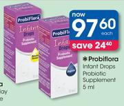 Probiflora Infant Drops Probiotic Supplement-5ml Each