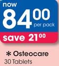Osteocare-30 Tablets Per Pack
