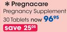 Pregnacare Pregnancy Supplement-30 Tablets Per Pack