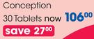 Pregnacare Conception-30 Tablets Per Pack