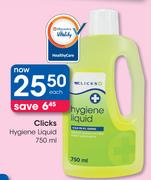 Clicks Hygiene Liquid-750ml