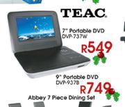 Teac 7" Portable DVD-DVP-737W