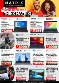Matrix Warehouse Computers : Think Business Think Matrix (12 May - 16 May 2022)