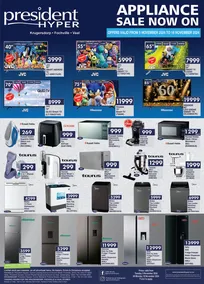 President Hyper : Summer Appliance Sale (05 November - 18 November 2024)