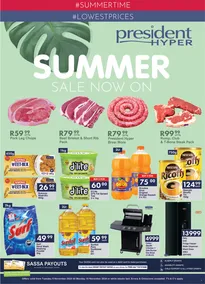 President Hyper : Summer Sale (05 November - 18 November 2024 While Stocks Last)