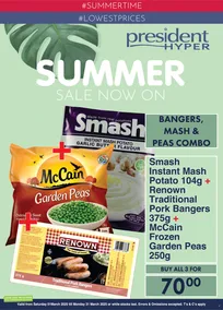 President Hyper : Summer Sale Now On (01 March - 31 March 2025 While Stocks Last)