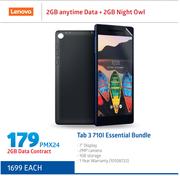 Lenovo Tab 3 710I Essential Bundle 2GB Anytime 