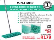 Verimark Floorwiz 2-In-1 Mop 625349