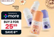 Bramley Roll On-For 2 x 50ml