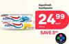 Aquafresh Toothpaste-100ml Each