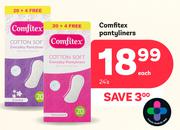 Comfitex Pantyliners-24's Pack