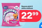 Beacon Pink & White Mallows-135g