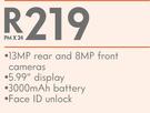 Huawei Y7 16GB LTE-Pinnacle 500MB