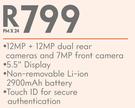 Apple iPhone 7 Plus 32GB LTE Advanced-On Pinnacle 3GB