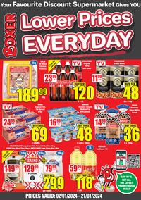 Boxer Super Stores Free State & North West : Low Prices Everyday (2 January - 21 January 2024)