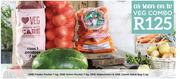 Veg Combo Of 1 Potato Pocket-7kg, One Onion Pocket-7kg, One Watermelon & One Carrot Value Bag 5kg