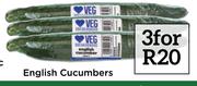 English Cucumbers-For 3