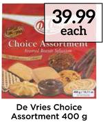 De Vries Choice Assortment-400g