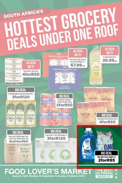 Food Lovers Market Western Cape : Hottest Grocery Deals Under One Roof (28 September - 4  October 2020), page 1