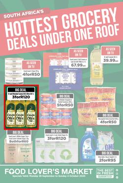 Food Lovers Market Western Cape : Hottest Grocery Deals Under One Roof (28 September - 4  October 2020), page 1